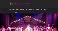 Desktop Screenshot of costumeworkshop.net