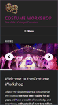 Mobile Screenshot of costumeworkshop.net